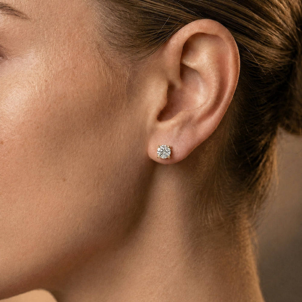 crafted diamond earrings with traceable origin – CAREDIAMONDS