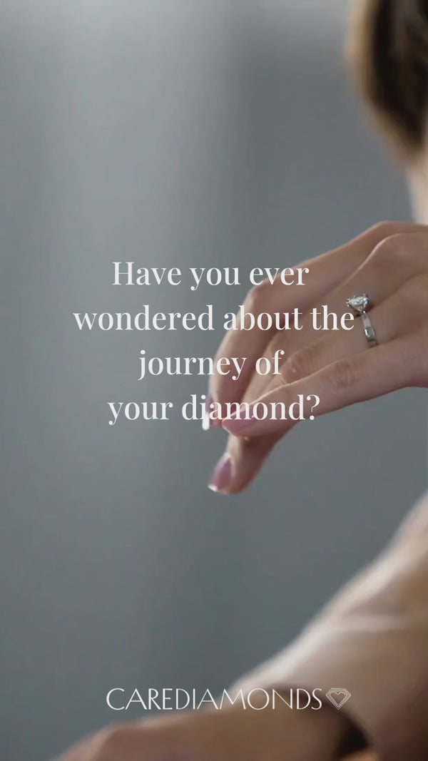 Discover the story behind every natural diamond – transparent, traceable, and meaningful. A CAREDIAMONDS journey from origin to you.